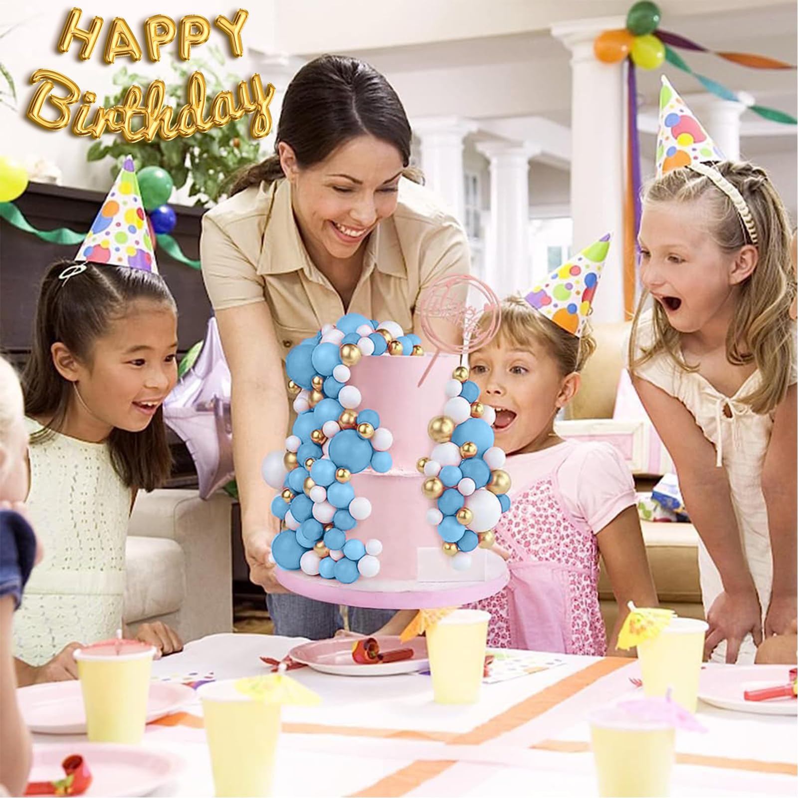 108 Pezzi Palline Schiuma Per Torte | Topper Decorativo Per Compleanni