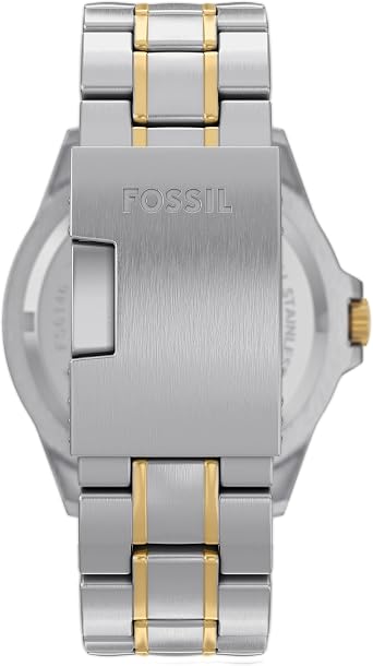 Fossil Men's Watch, Garrett Multifunction Stainless Steel Watch for Men