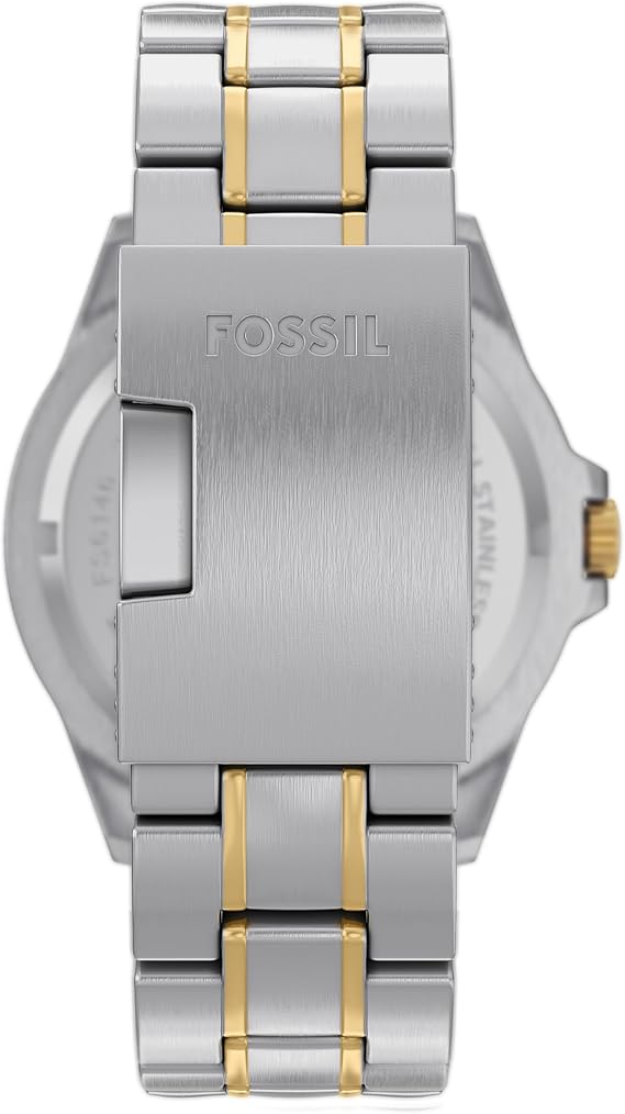 Fossil Men's Watch, Garrett Multifunction Stainless Steel Watch for Men