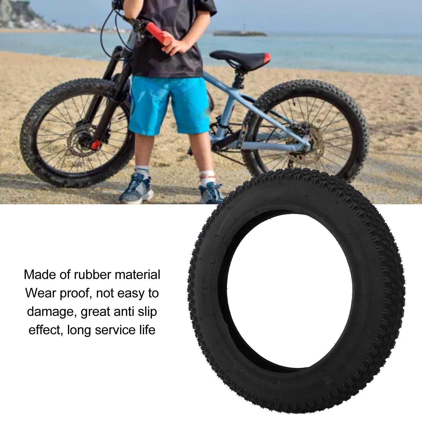 2 Roues Stabilisatrices Lumineuses Pour Vélo Enfant 12-20 Pouces - Réglables & Antidérapantes