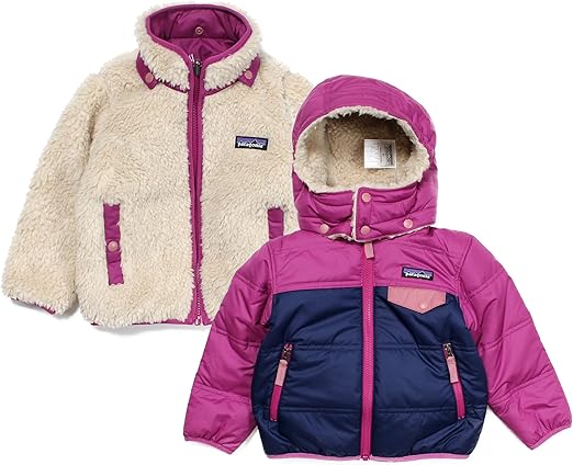 キッズ　リバーシブル　パフボール　ジャケット　60 70サイズ パタゴニア(patagonia) Reversible Puff-Ball Jkt(リバーシブル