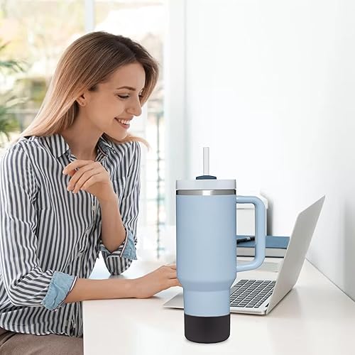 Miniatura 7 de HEYSKAY Bota protectora de silicona para botella de agua Hydro Flask, botella de agua de boca ancha, protector inferior de silicona antideslizante,