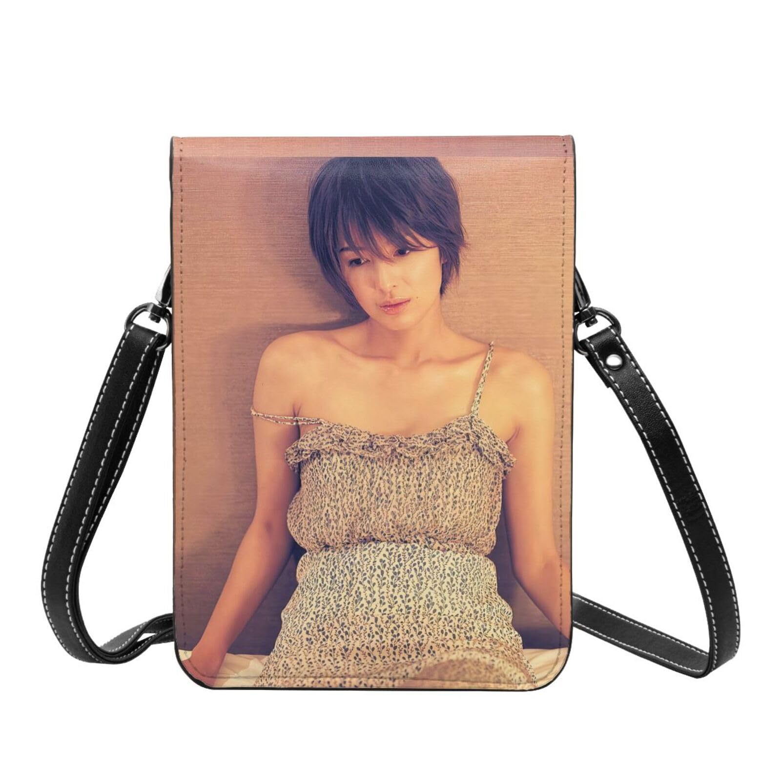 Amazon.co.jp: スマホ財布ポーチ吉瀬美智子7 携帯電話用ポーチ Pu