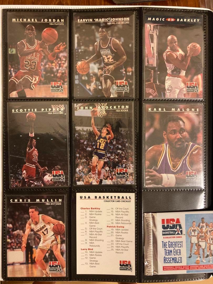 NBA カード オリンピック アメリカ ドリームチーム マイケル・ジョーダン