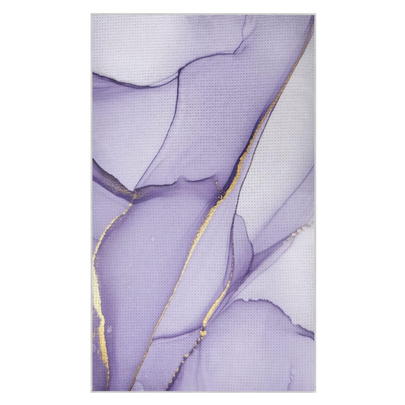 BURSTDDY Marble Kitchen Towels,Absorbent Dish Towels 2 Pack
