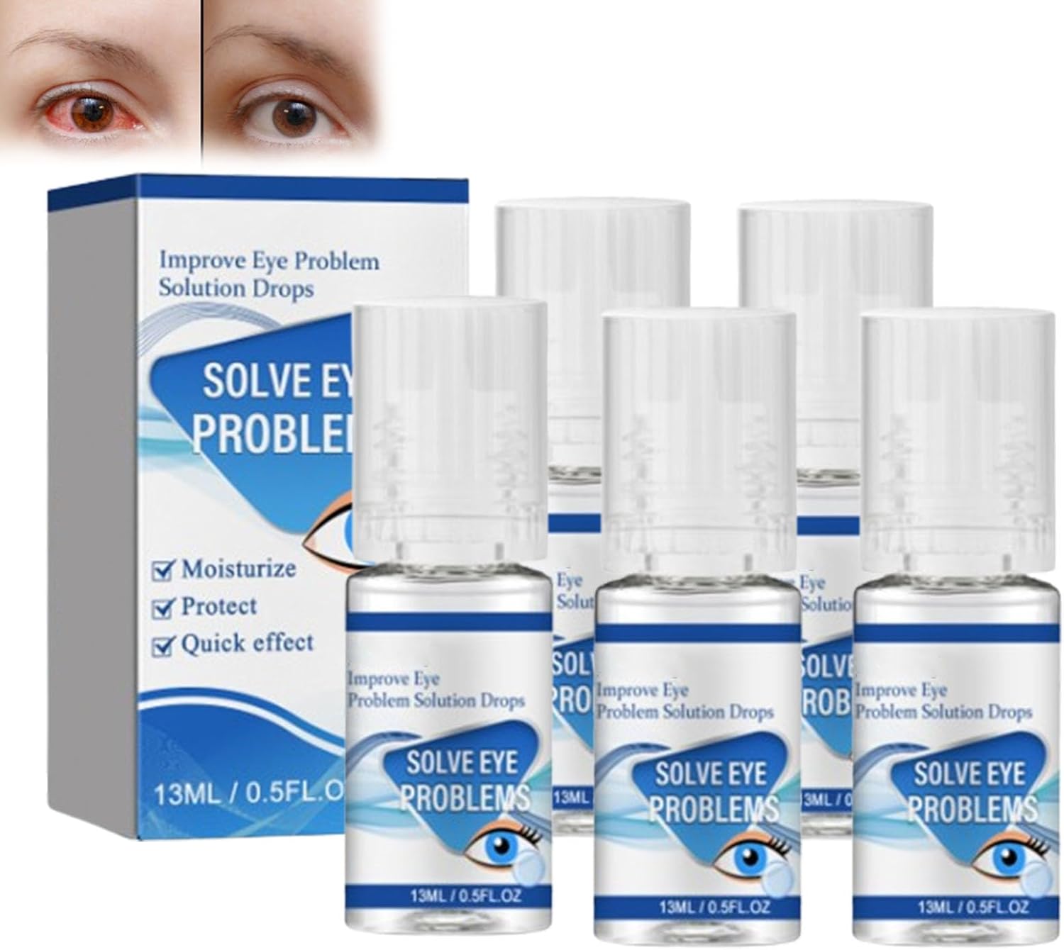 Myopia Reversal Eye Drops, Eye Brightening Drops, Treatment Eye
