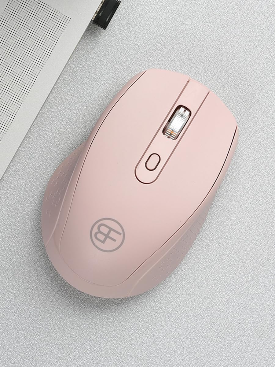 Wireless Mouse USB Receiver 2 4G Mobile Mouse Ultra-Low Power Consumption with Super Long Battery Life 4 Buttons