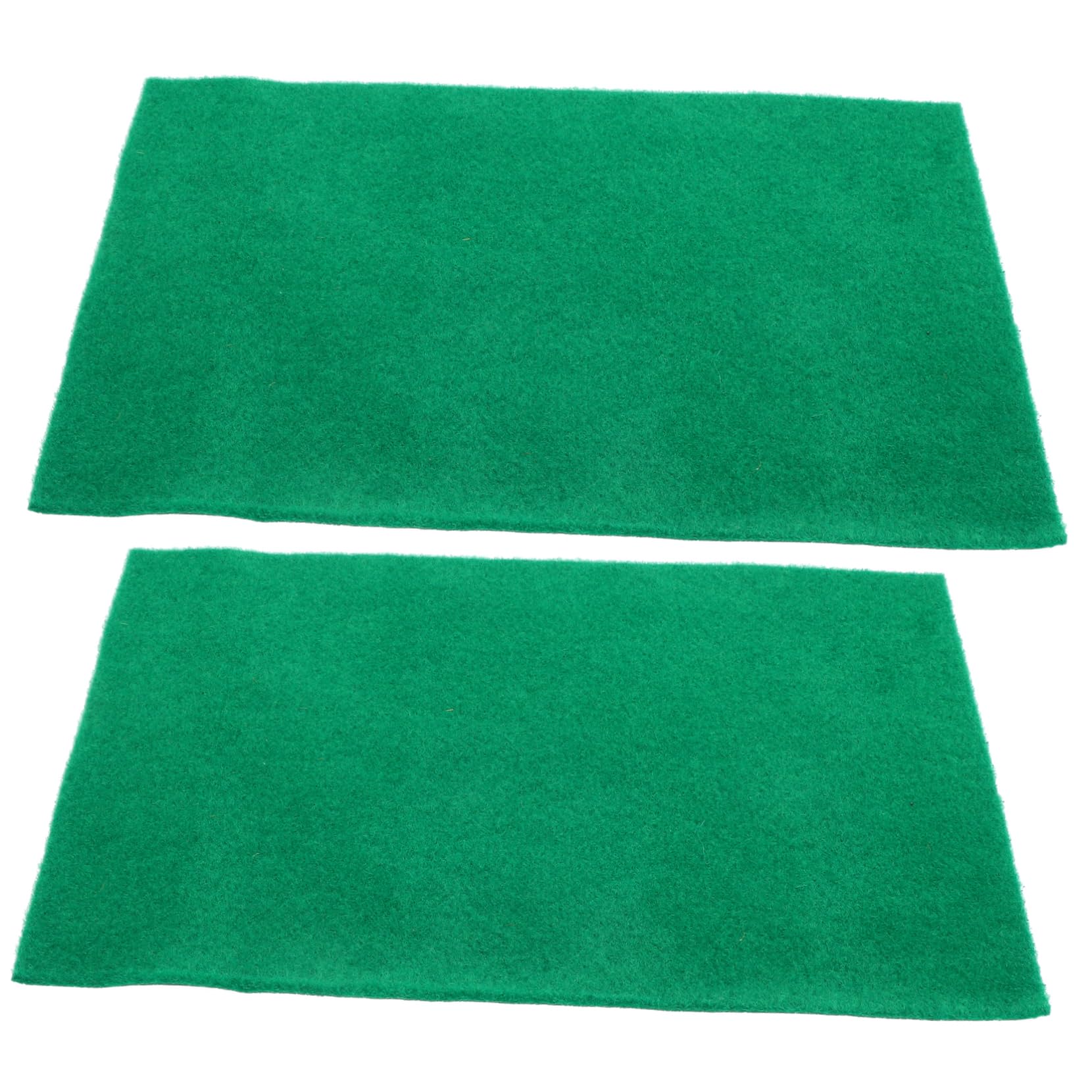 Tapis pour Reptiles Absorbant 50x30cm Litière pour Tortues et Serpents Lot de 2 Vert