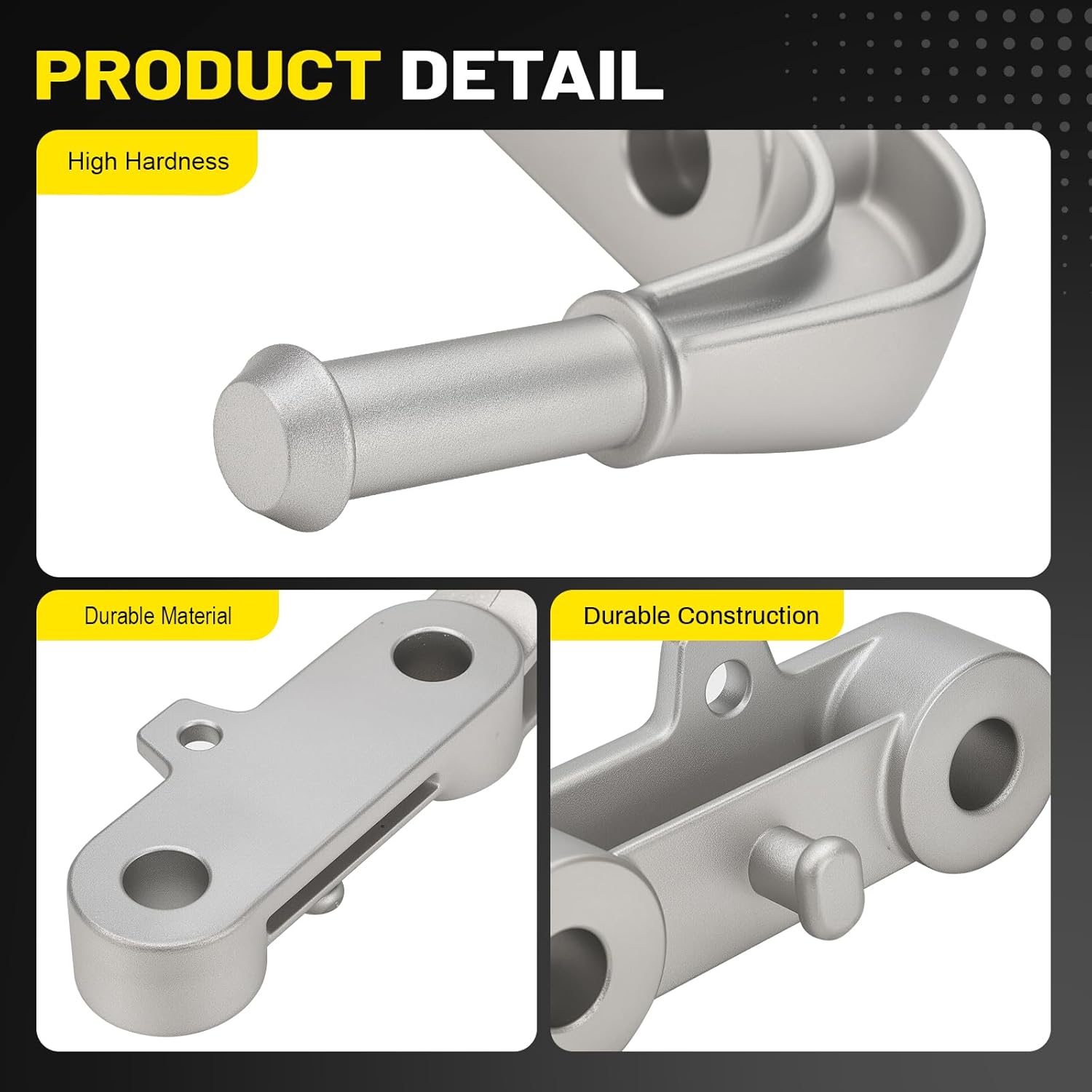 1 Pair Exhaust Bracket Muffler Support Assembly Left & Right for 2019-2025 Dodge Ram 1500 - Replaces 68395841AA, 68275662AB (5.7L, 6.2L Engines)