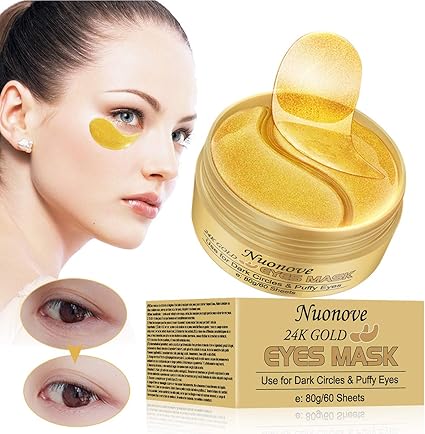 Under Eye Mask, Collagen Eye Mask, 24K