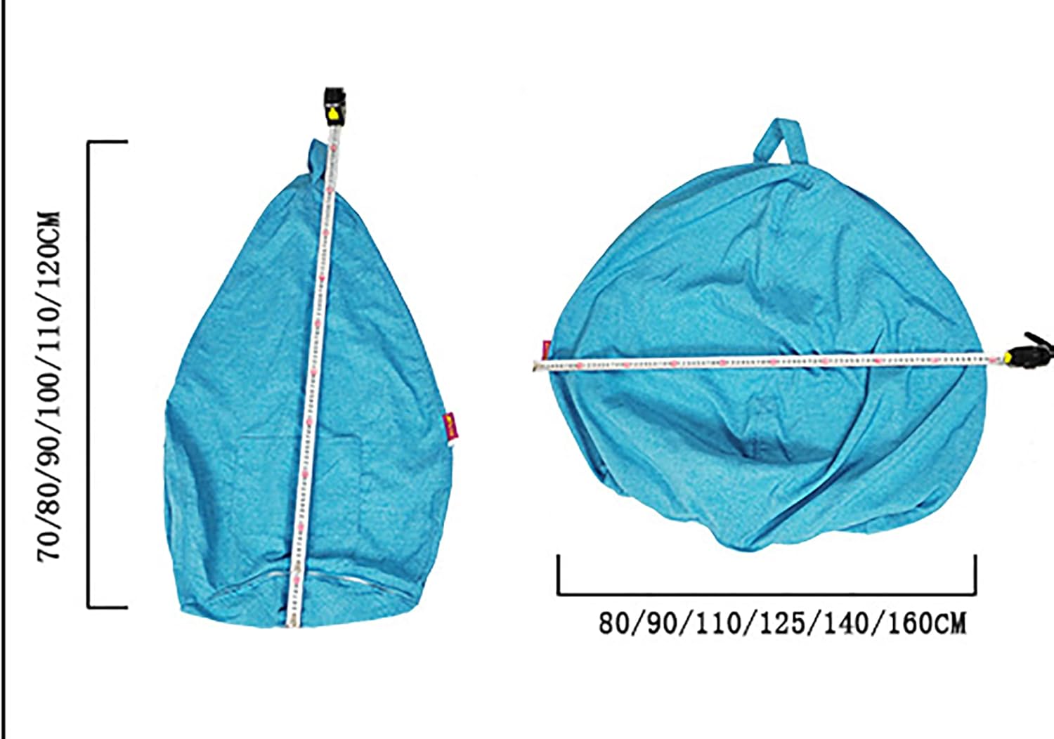 魅力あふれるビーンバッグカバー 大人用 子供用 そして愛されるぬいぐるみたち くつろぎの極み grey-XL