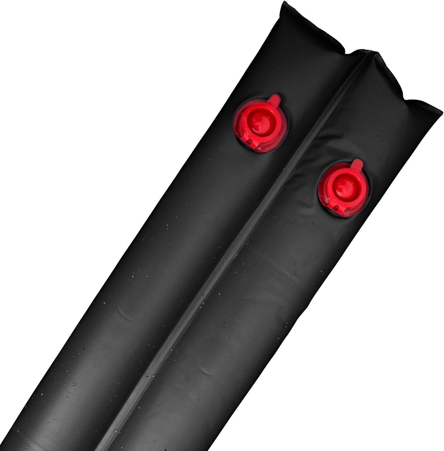 Robelle 10 ft. 6-Pack Extra Heavy Duty Black Double Chamber Pool Cover Weights, .42 MM Thick Vinyl, Pool Water Bags, Water Tubes