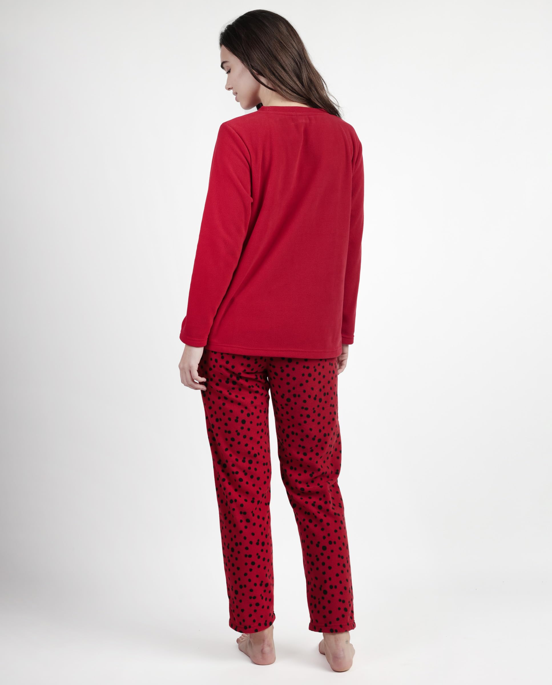 Disney Pijama Manga Larga calentito Dalmatians Varsity para Mujer