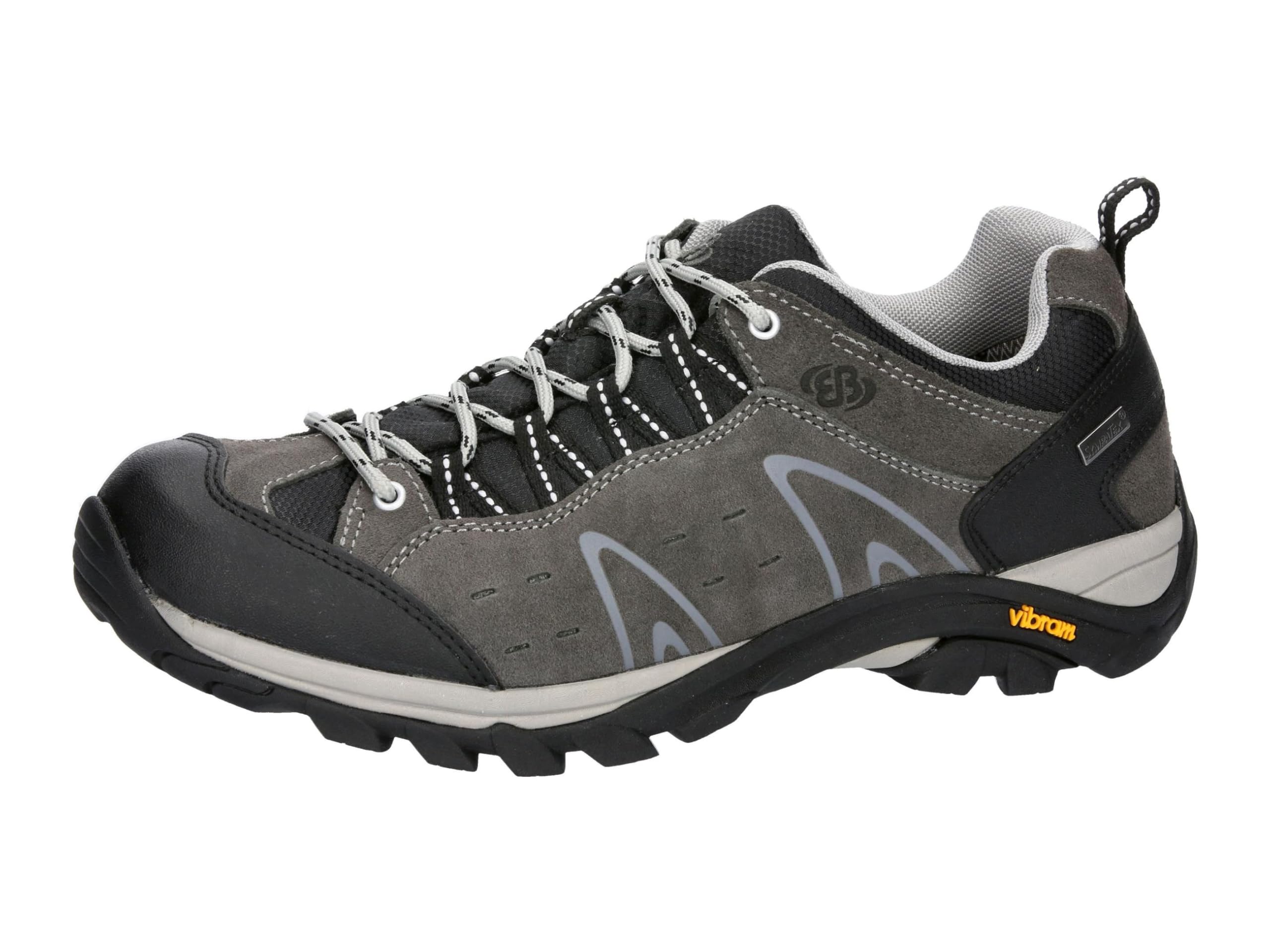 Brütting Unisex Mount Bona Low S Trekking & Hiking Shoes, Gray, 10.5 UK
