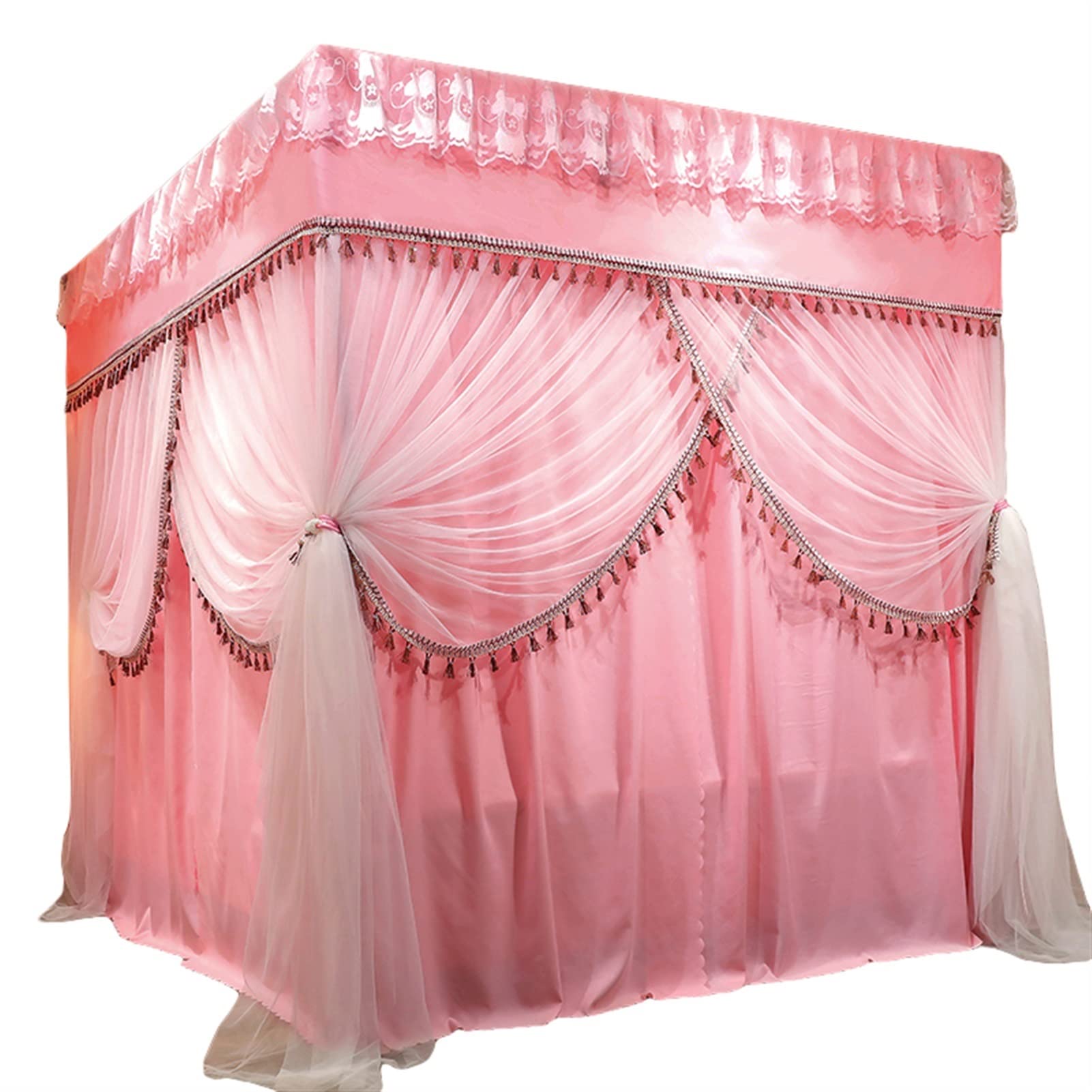 Rideau de lit décoratif style princesse pour transformer votre chambre à coucher