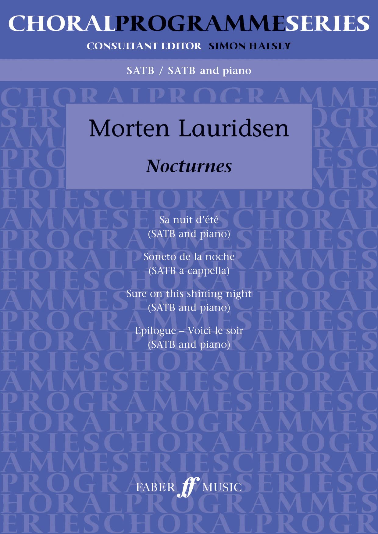 Nocturnes (Mixed Voice Choir) (Choral Programme Series)