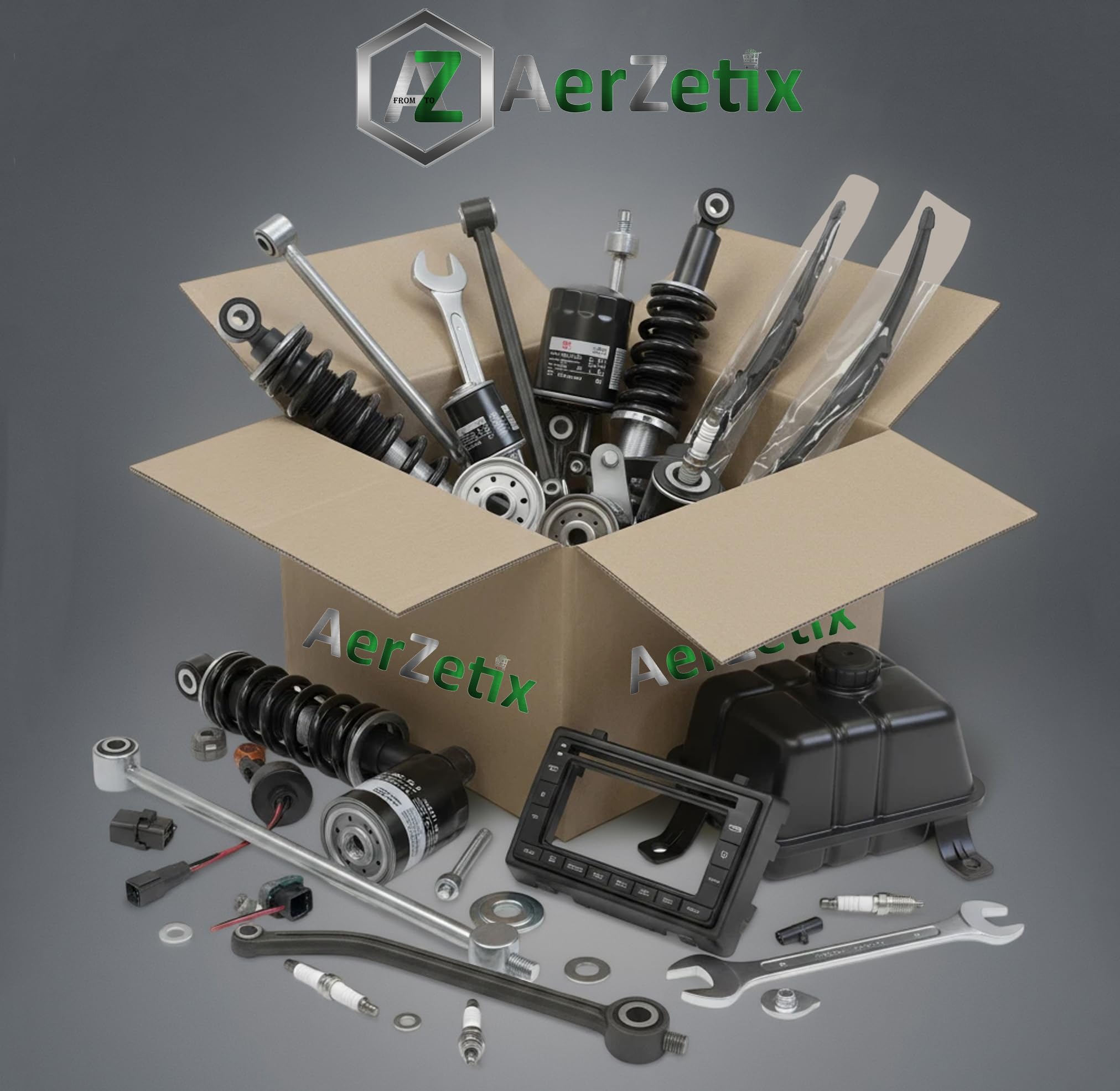 AERZETIX | Support de fixation pour silencieux d'échappement en acier | compatible avec numéros ОЕM 1730T4, 1730AC, 173088, 173085, 173083, 173078