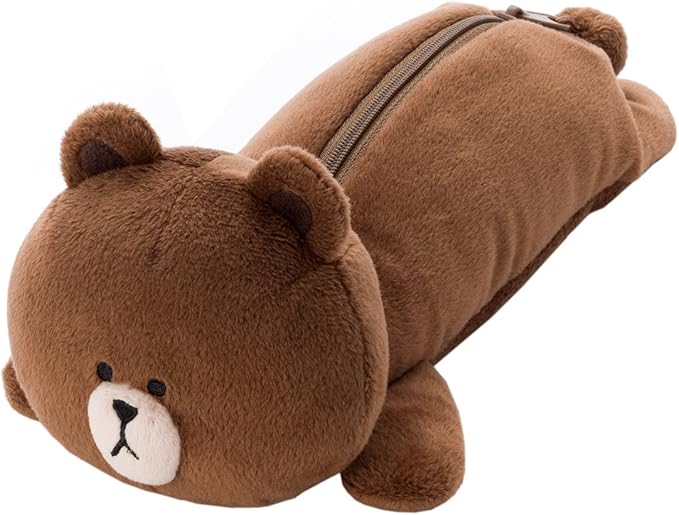 Amazon Line Character ペンケース ブラウン おもちゃ雑貨 手品 おもちゃ