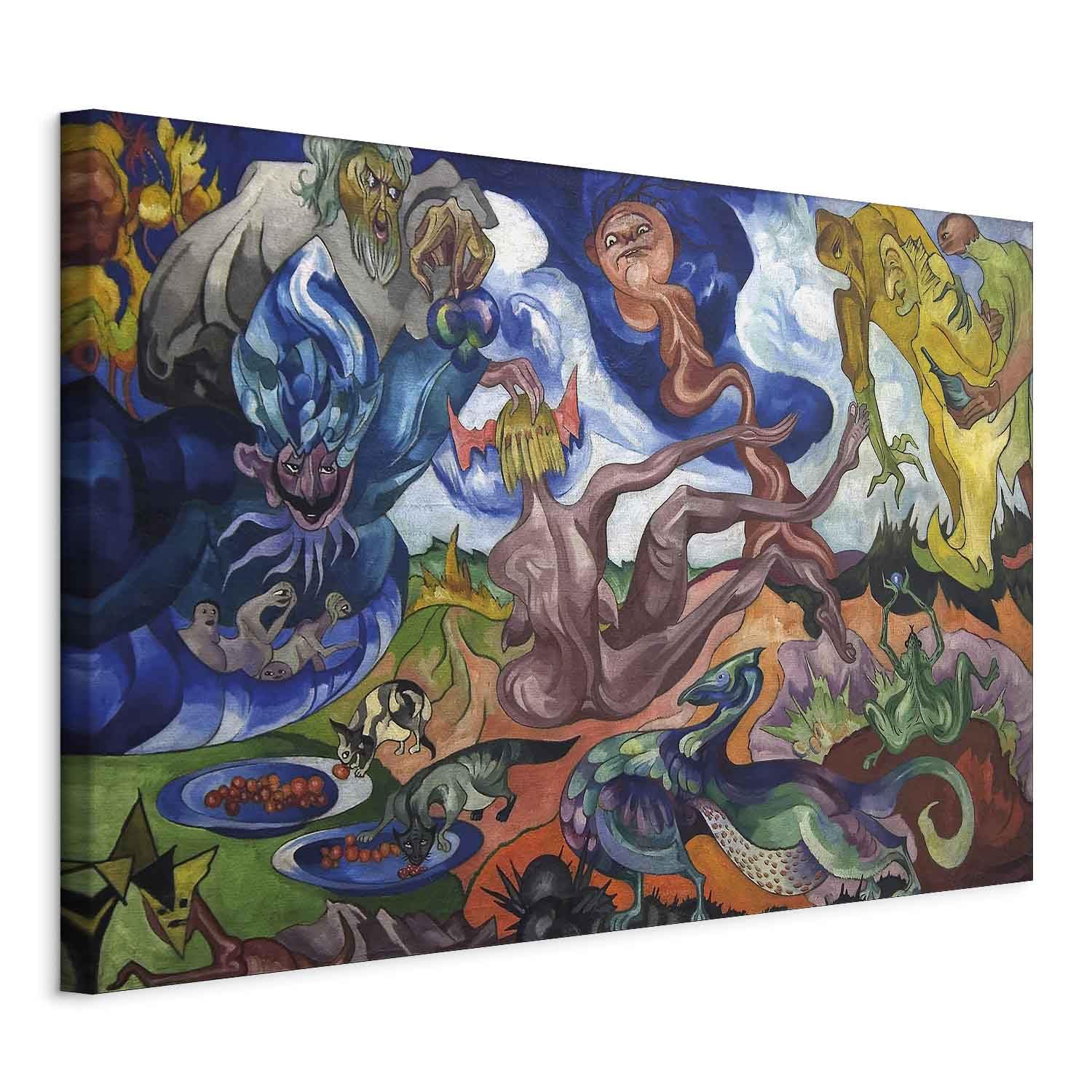 murando - Quadro Fonoassorbente Stanisław Witkacy Creazione del Mondo 60x40 cm 1 Pezzo - Quadri Acustici Grandi - Pannelli Fonoassorbenti Decorativi - Decorazione da Parete Soggiorno l-G-10693-b-a