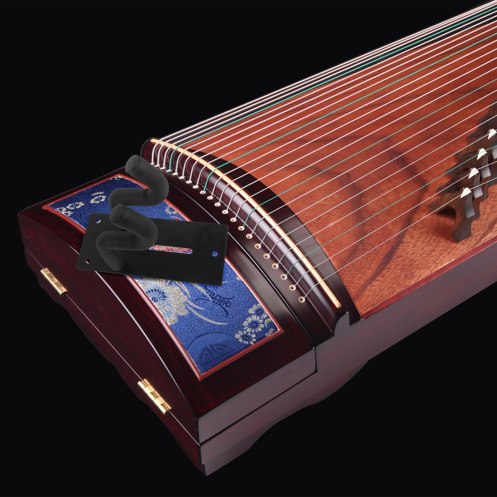 Wakauto Guzheng Hooks Wall Guzheng Mount Space-efficient Wall Stand for Instruments