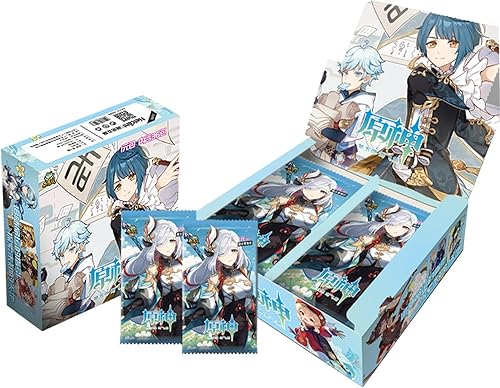 Genshin Card,Genshin Impact Trading Card,Genshin Impact TCG Card,Genshin Impact Booster Packs
