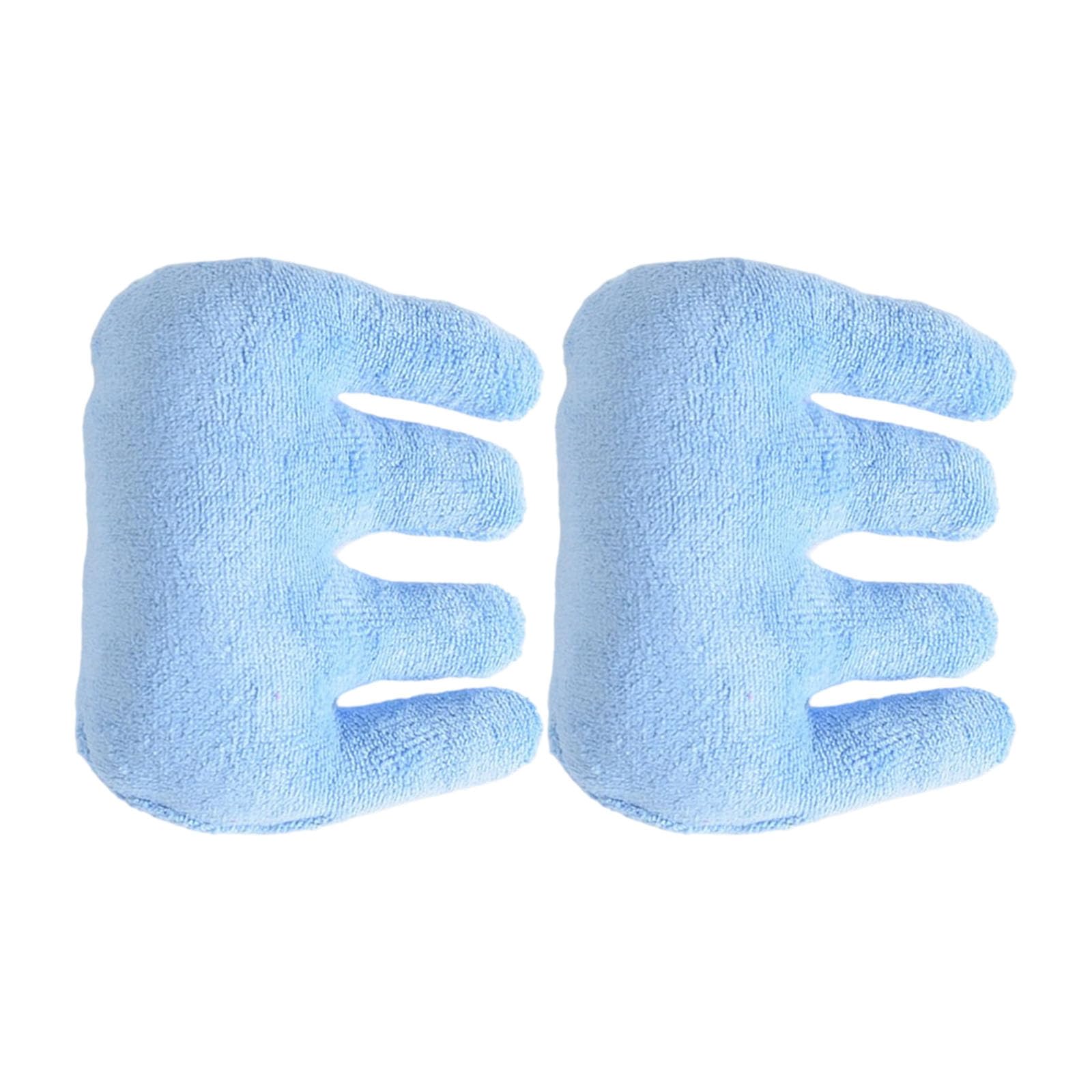2 almohadillas de agarre de contractura de mano, separador de dedos profesional, almohadilla de separación de dedos, almohadilla de separación de dedos para pacientes, agarre de palmas, cojín duradero