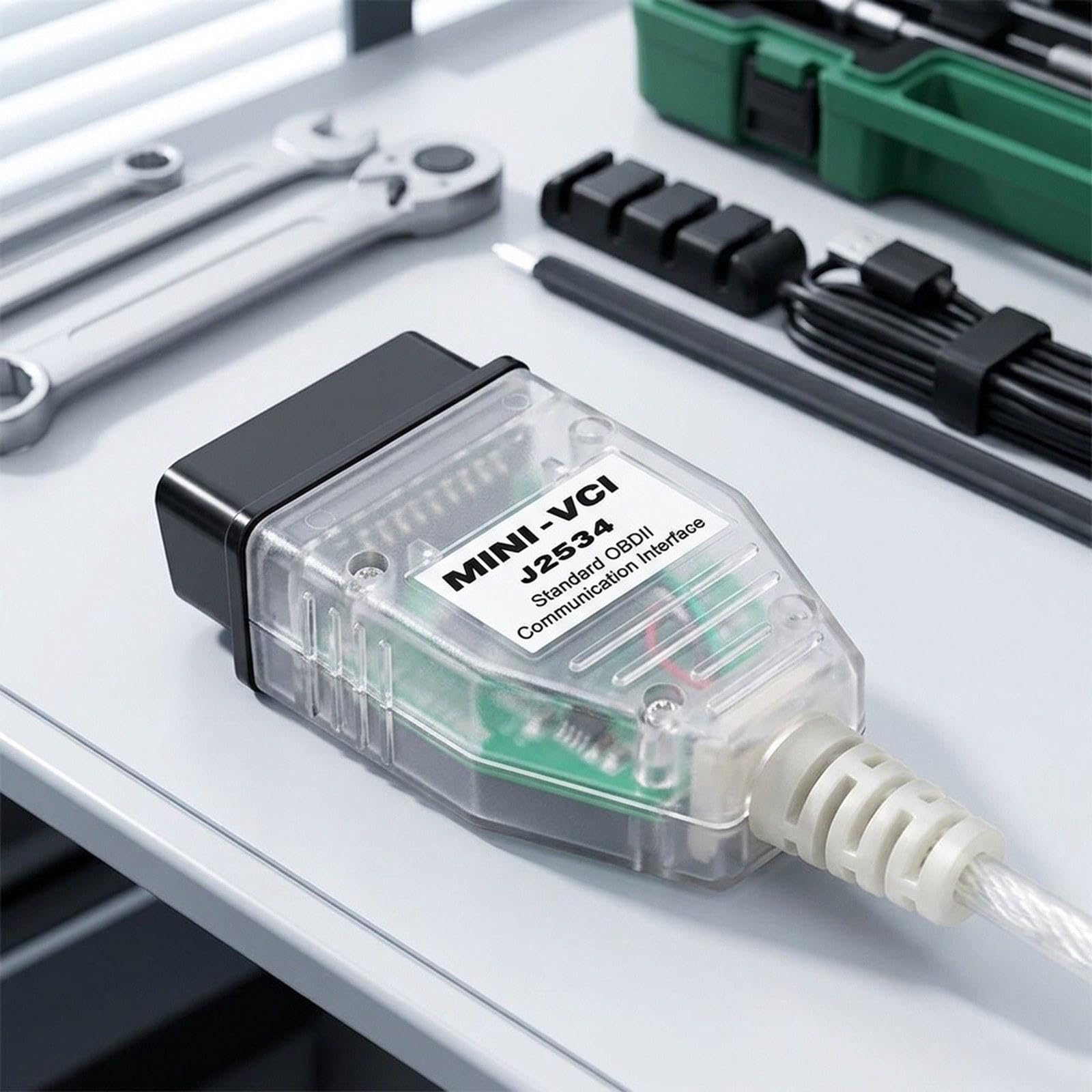 Cable de Diagnóstico para Automóviles, Fácil de Instalar, Ligero, Repuestos para