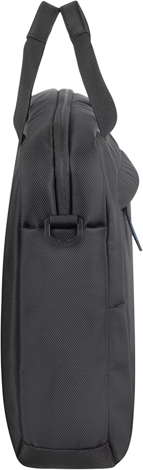 Rivacase Laptop Bag up to 16 Inch - 43 x 31.5 x 9 cm - Compact but Spacious Laptop Bag with Padded Walls, Shoulder Bag for Men and Women for Work, Travel, College, Black, black, 15.6 inch