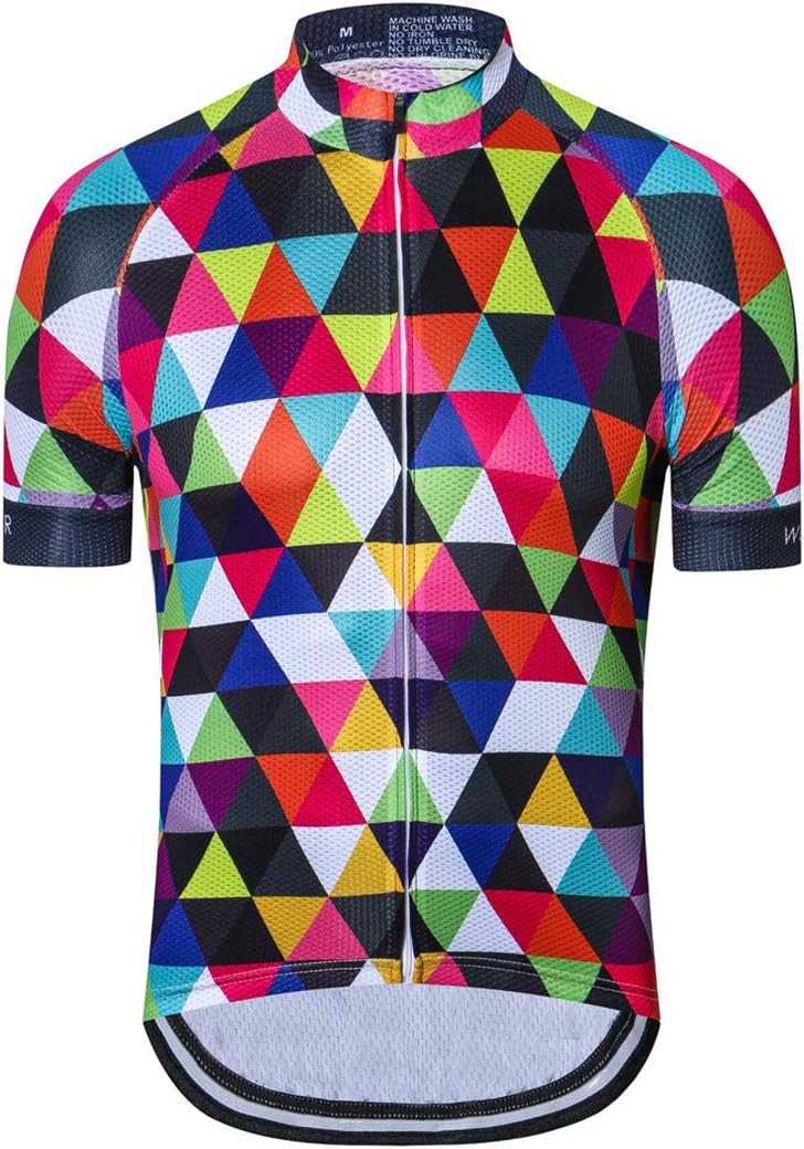 ShenshanSportswear Cycling Jerseys Short Sleeve Bike Clothing Bicycle top Men MTB Jersey Breathable Summer
