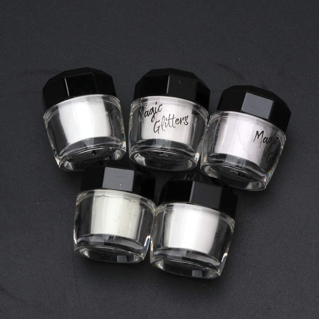 5 Color UV Color Change Pigment Powder Photochromic Pigment Expose to Sunlight Reactive Resin Colorants Jewelry Making