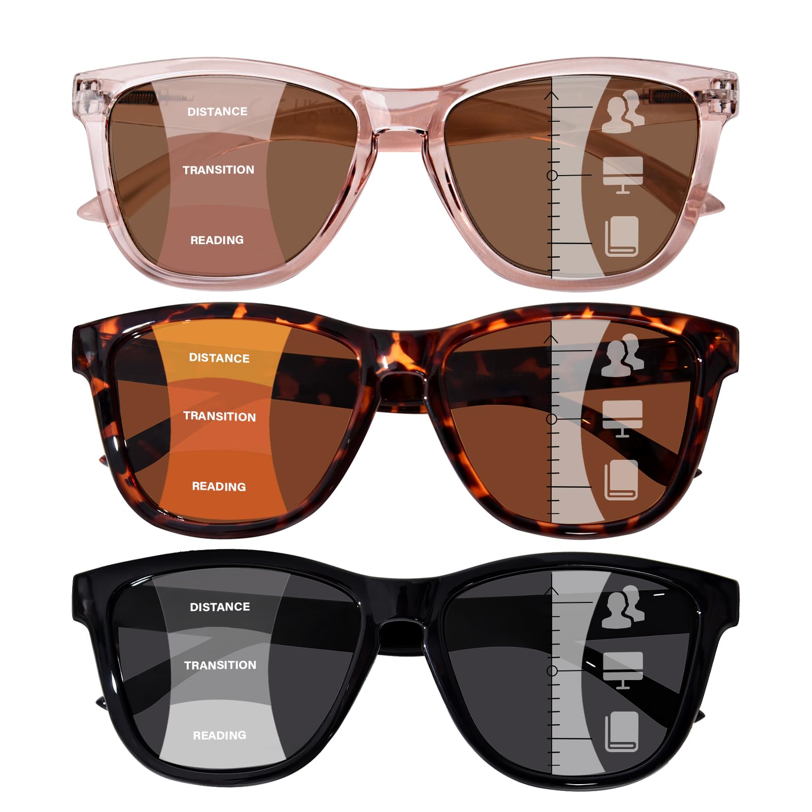 Progressive Reading Sunglasses