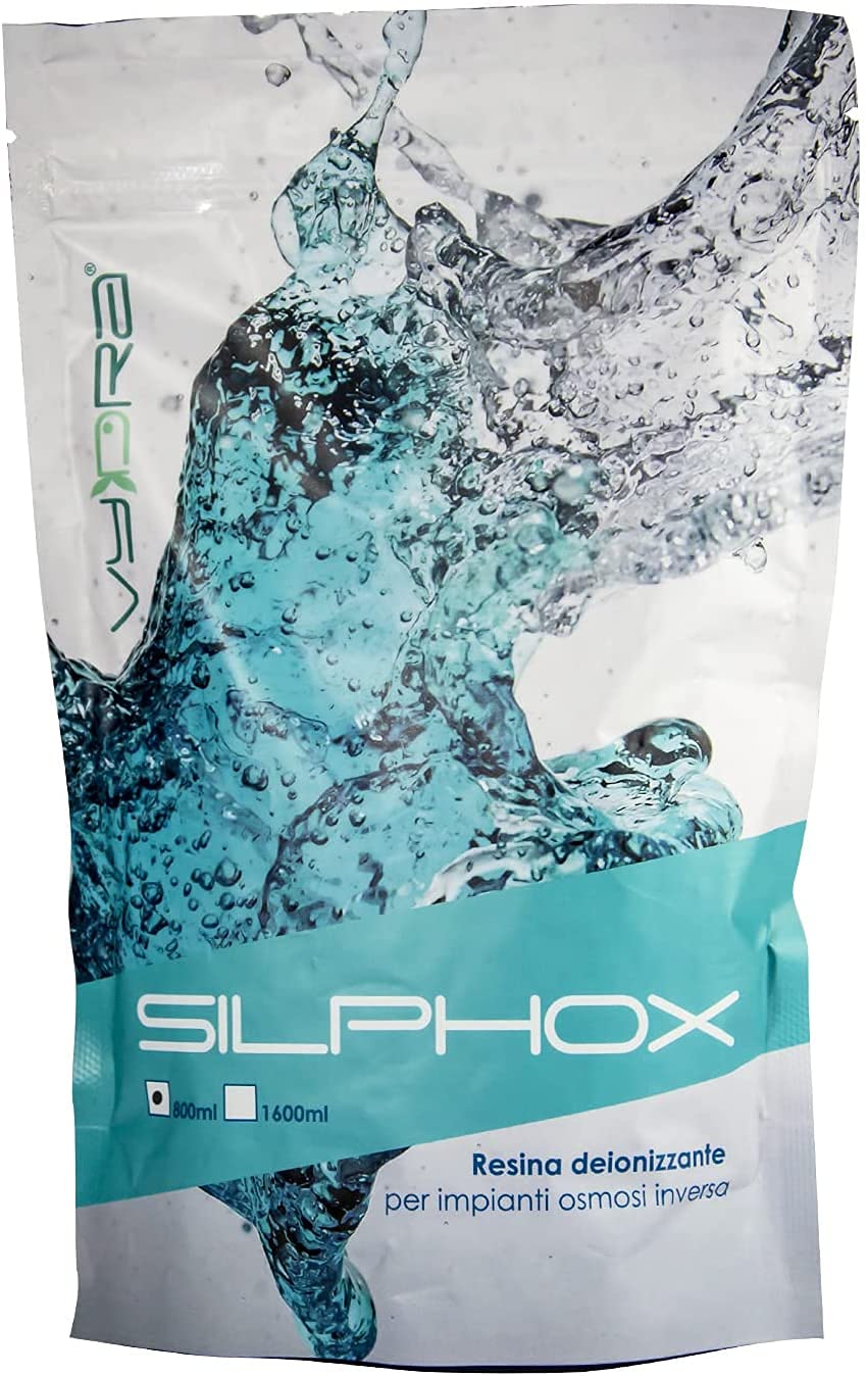 Vydra SILPHOX Resina deionizzante Anti silicati osmosi inversa (800ml)