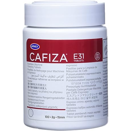 Cafiza Professional Espresso Machine Cleaning Tablets - Preserve the Delightful Taste of Your Coffee