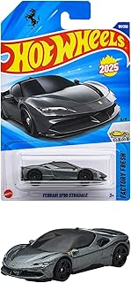 ホットウィール(Hot Wheels) ベーシックカー フェラーリ SF90 ストラダーレ 乗り物おもちゃ ミニカー 3歳から ブラック JFN29