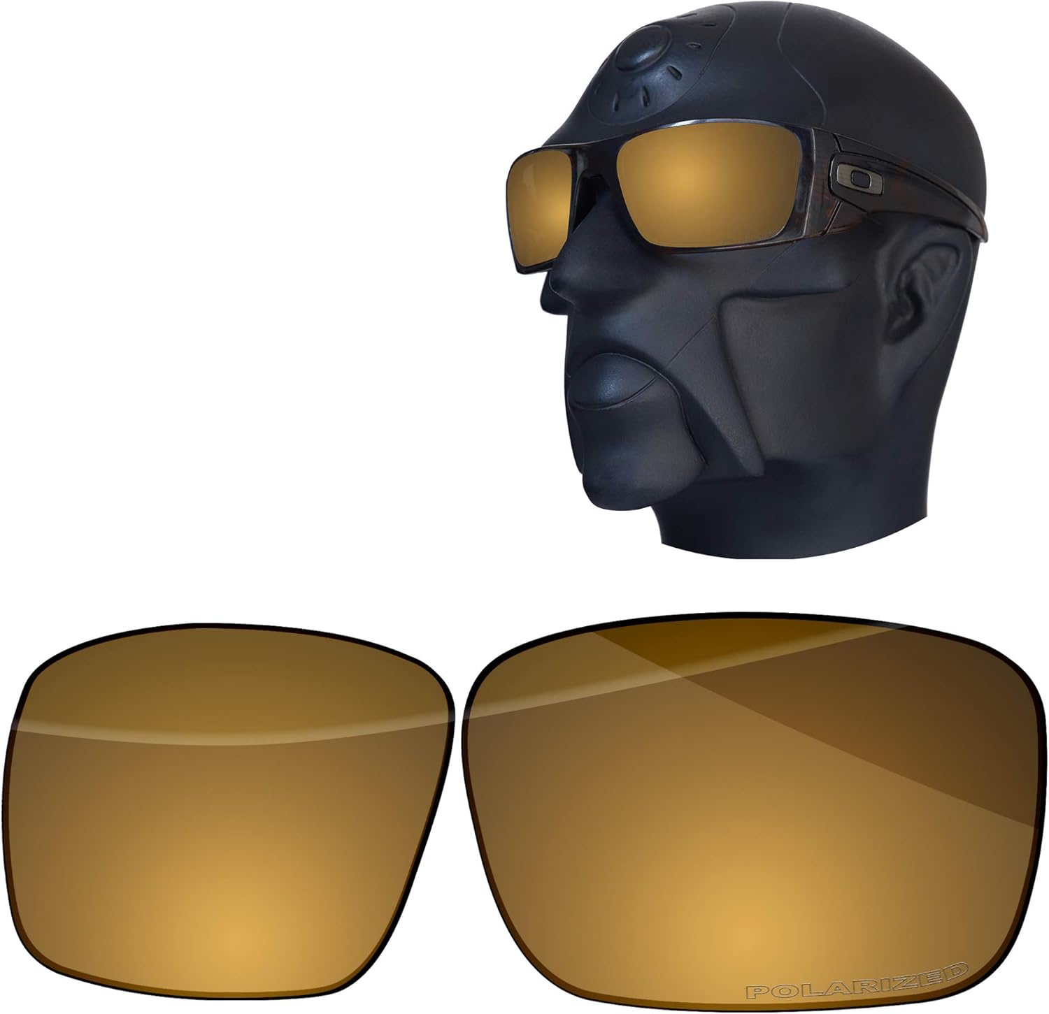 Ensky Replacement Lenses for Oakley Fuel Cell OO9096 Sunglasses