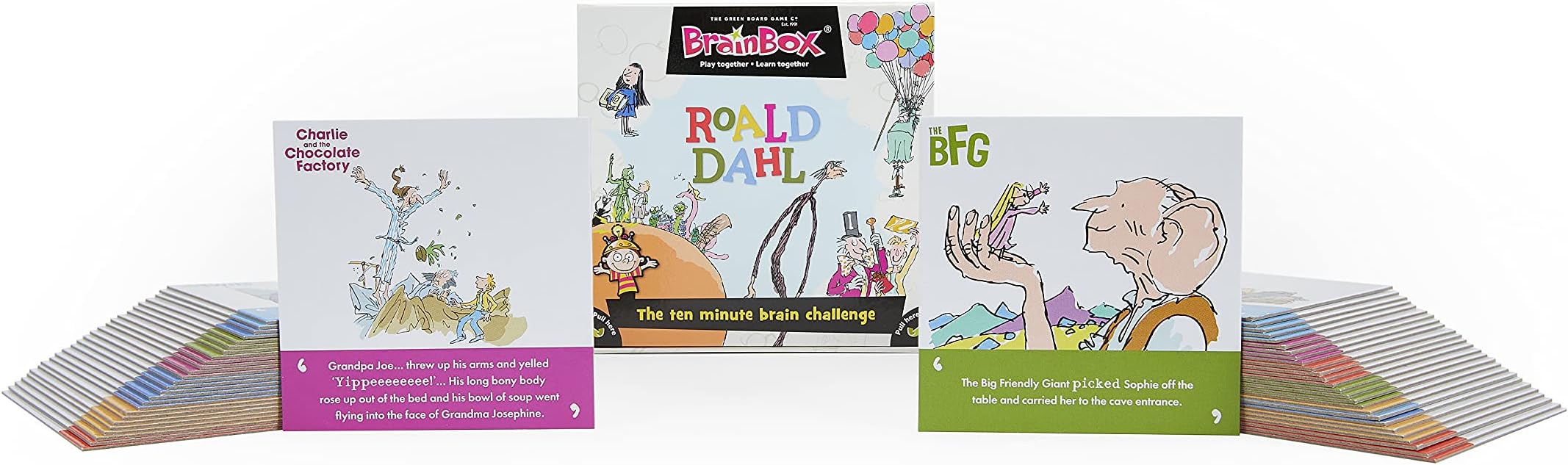 Roald Dahl GRE91030 BrainBox 2019 Edition, Multi Colour
