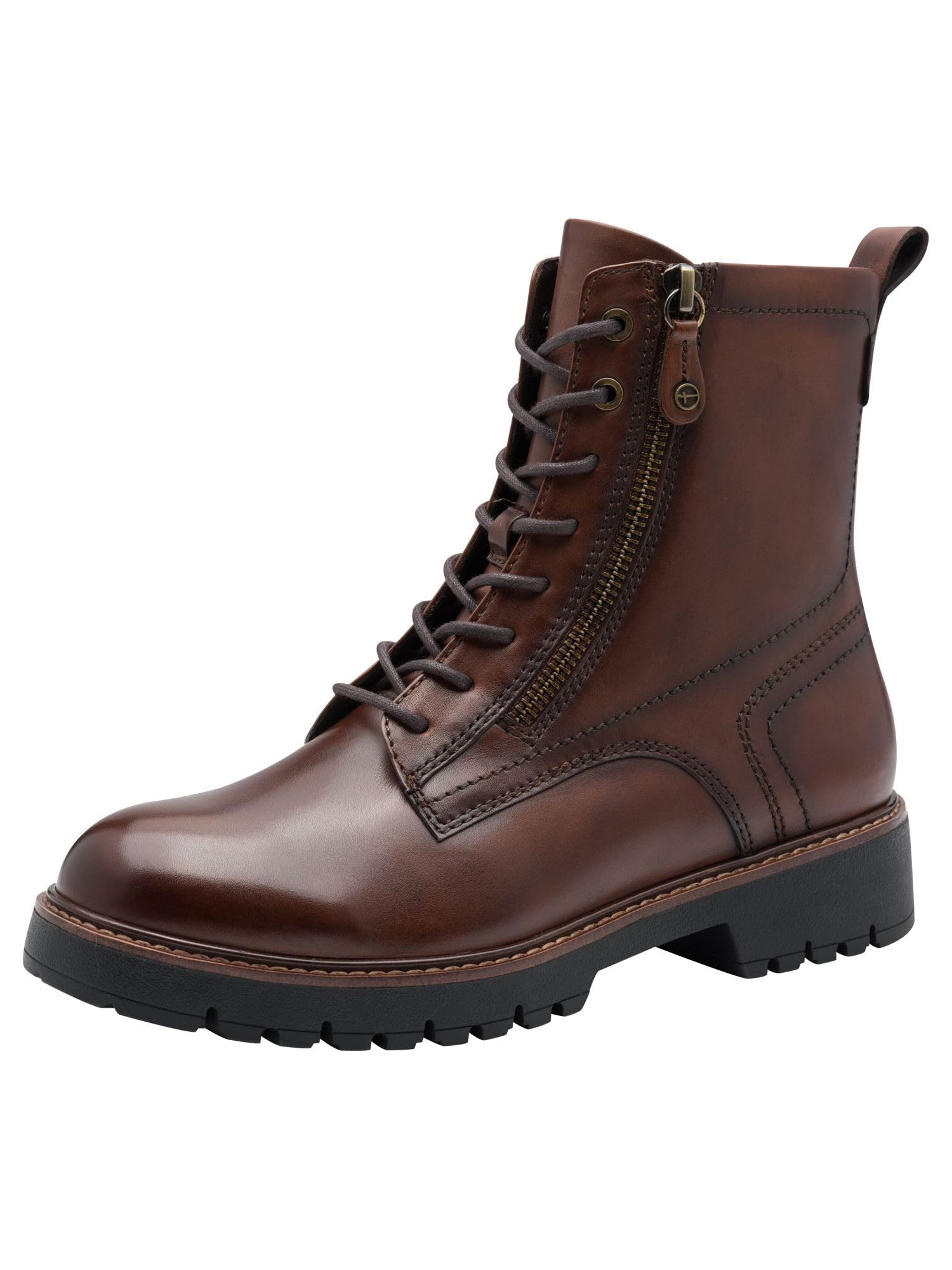 Tamaris Women's Flat Boots, Muscat leather, 39 EU