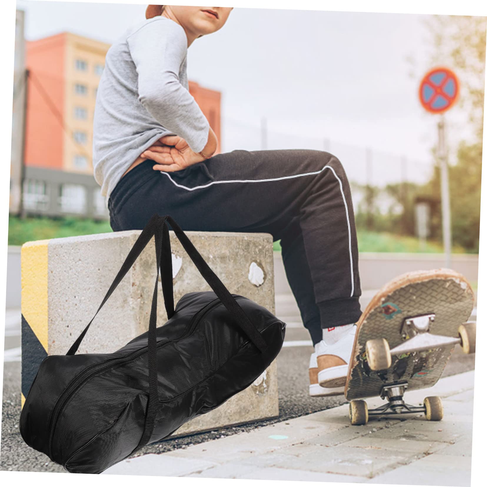 Abaodam à Dos pour Skateboard Professionnel Multifonctionnel à Bandoulière et Portable pour Transport Protection du Skateboard Adapté Aux Hommes et Aux Femmes