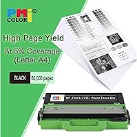 Vista 2 de Brother Impresora WT220CL Waster Toner Box Toner, negro