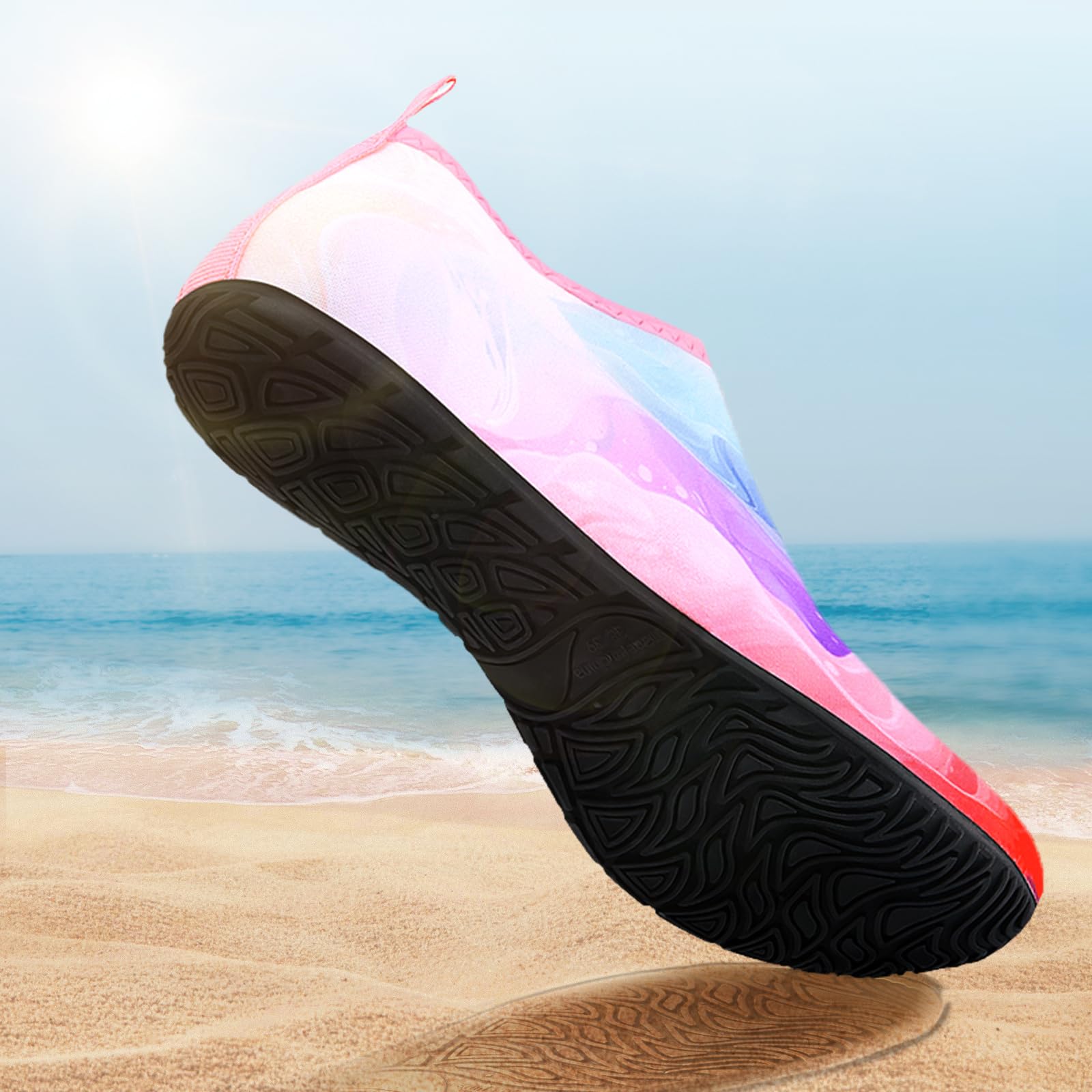 WateLves Scarpe da Scoglio Scarpette Donna Uomo Asciugatura Rapida Super Leggere Antiscivolo per Spiaggia e Snorkeling Unisex