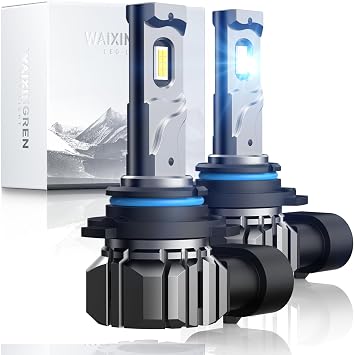 Replacement LED Bulbs, 6000-6500K Cool White, 60W 26000LM Fog Lights, No Adapter Required, Plug and Play Easy Installation B-9005/HB3