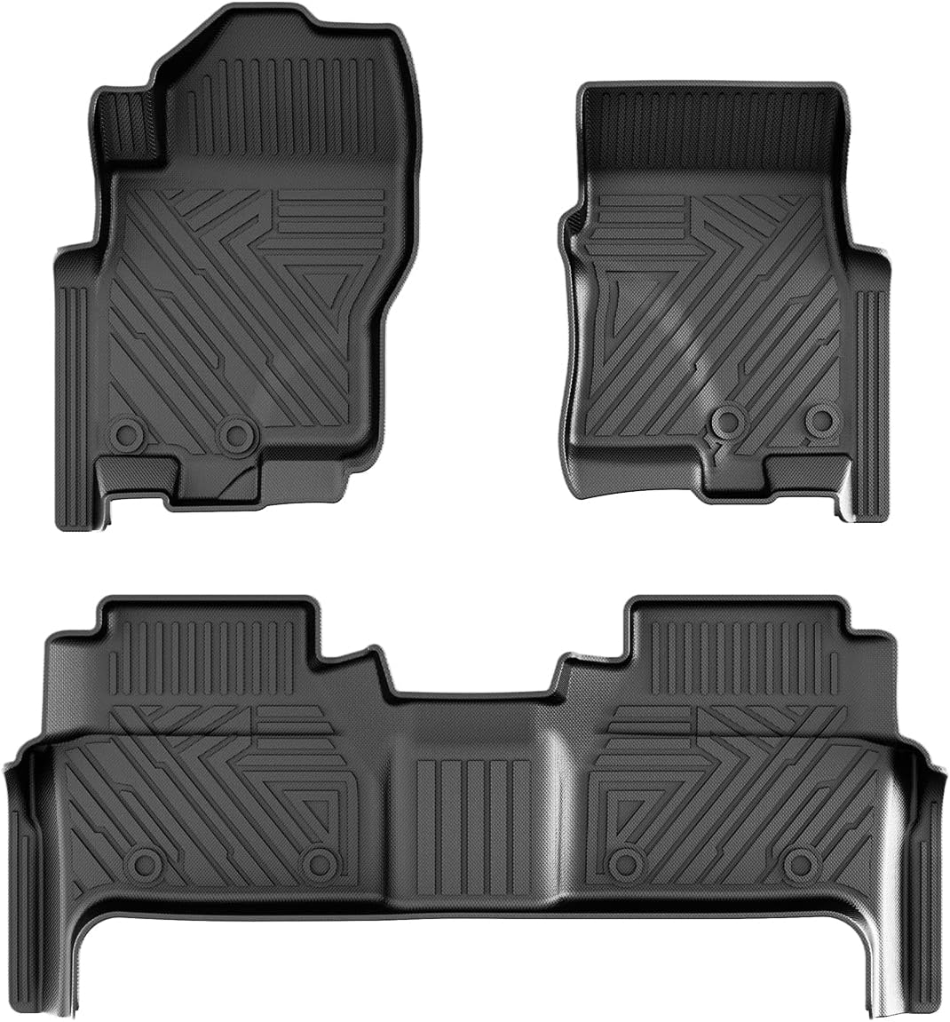 Mixsuper Floor Mats Compatible with 20222023 Nissan Frontier (Crew Cab
