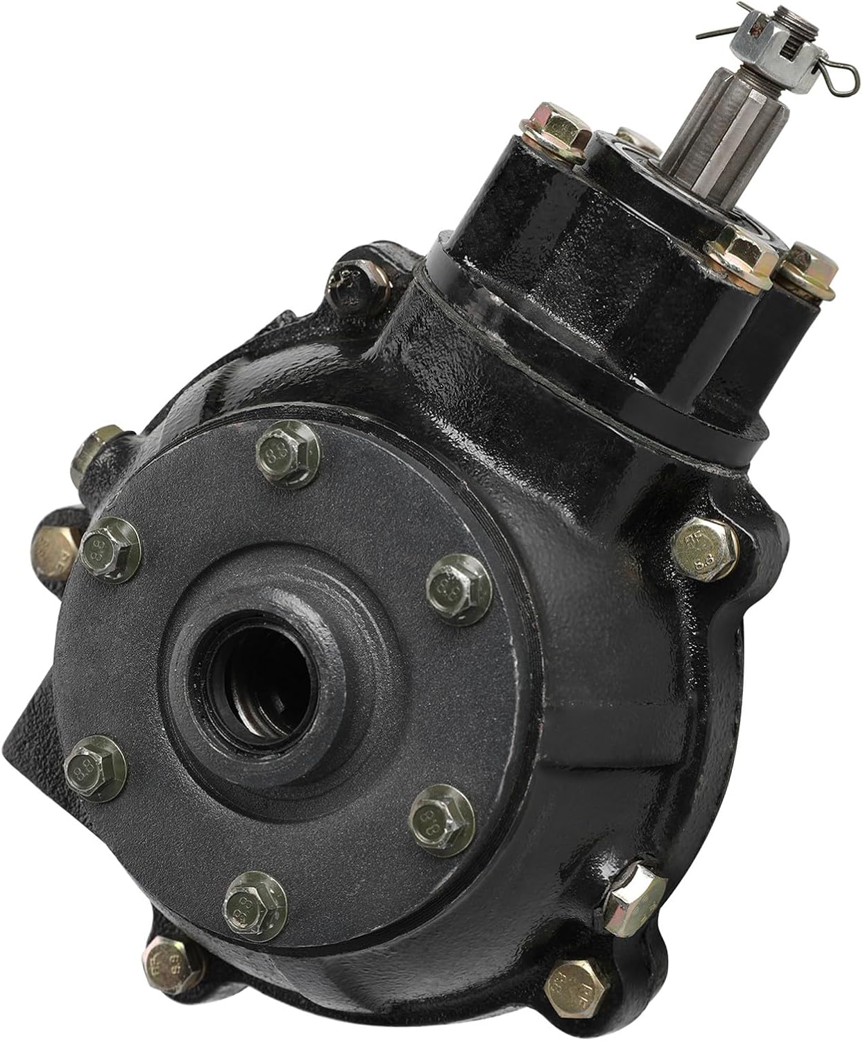 4WD Differential Axle Gearbox Housing Case Rear Drive Shaft Gear Box for DIY ATV UTV Go Kart Golf Cart Buggy Quad Racing Carts Lawn Mower Drift Trike Tricycle Four Wheeler, Alloy Steel