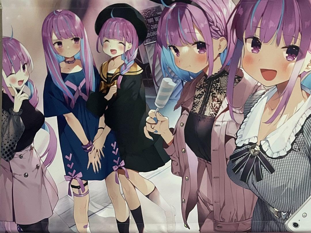 Amazon.co.jp: 卒業 希少c99 湊あくあ タペストリー 五等分のあくあ 