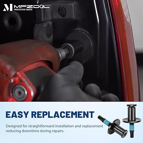 Miniatura 6 de Kit de pernos de bloqueo del pestillo trasero del portón trasero 1L3Z-99404A42-AA compatible con Ford F150 F250 F350 F450 F550 Super Duty Explorer