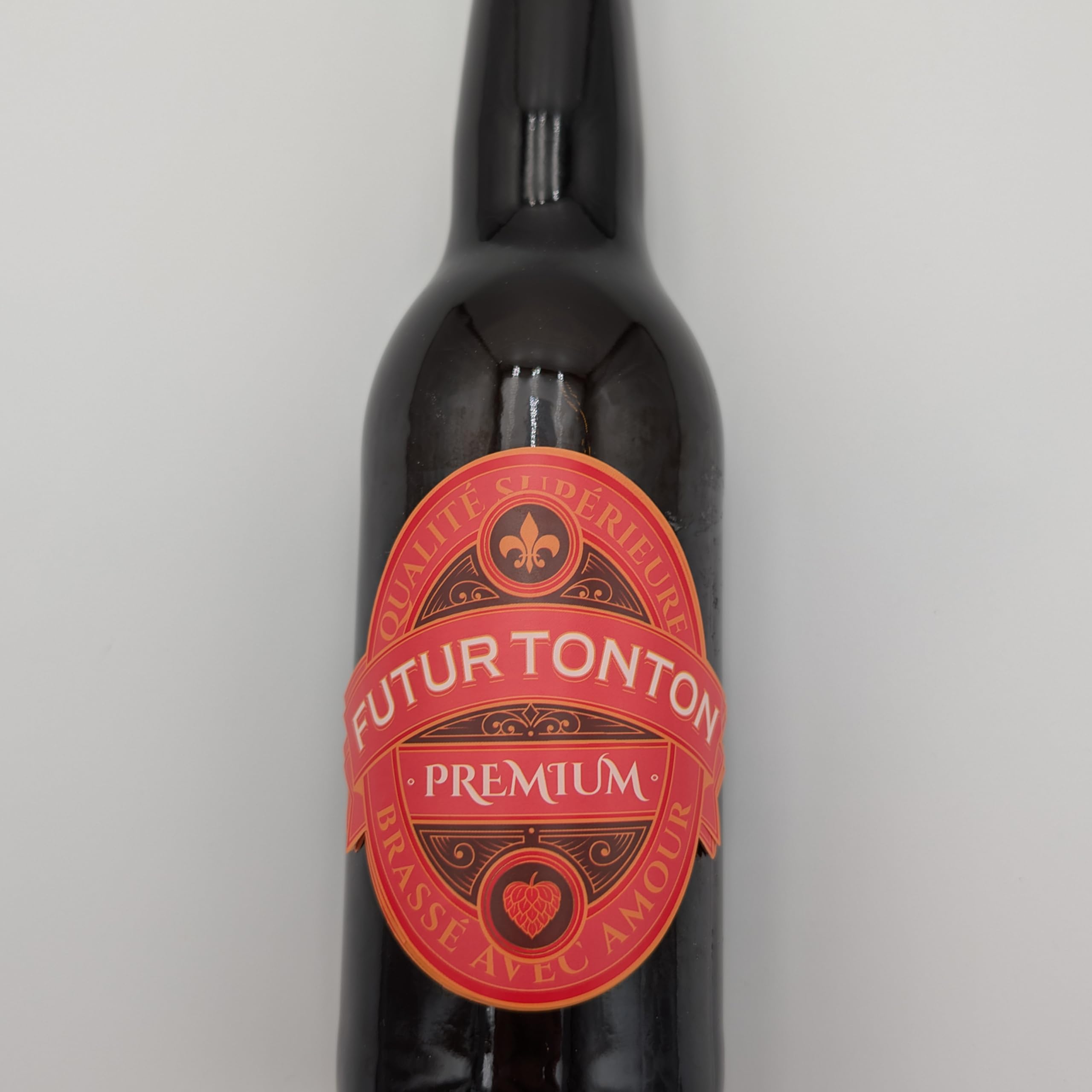 FunFest - Lot x3 Étiquettes Bière Annonce Grossesse - Futur Tonton - (Texte Français) - 4