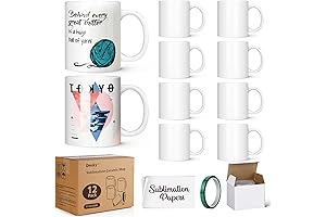 Dmsky Sublimation Mugs for Personalized Crafts: Express Yourself with Every Sip