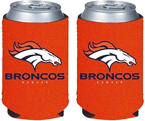 Miniatura 33 de Soporte aislante para latas y botellas de fútbol, hielera Huggie (escudo verde de Nueva York/logotipo (Jets)