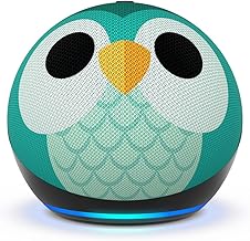 Amazon Echo Dot Kids (newest model) - Designed for kids, Designed for Alexa+, parental controls, Includes 1 Year of Amazon Kids+, Owl
