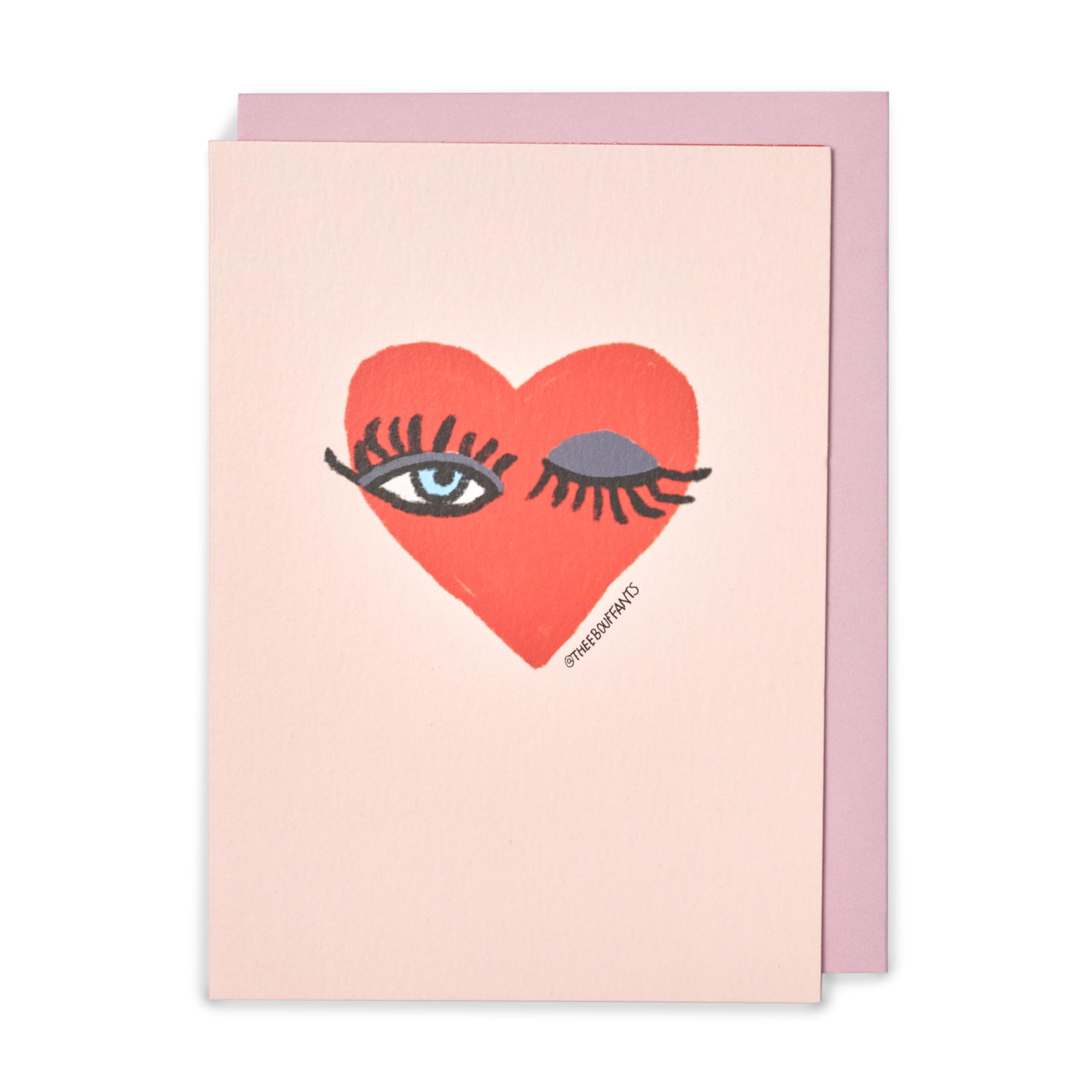 Kindred X Kendra Dandy - Winking Heart - Valentines Card